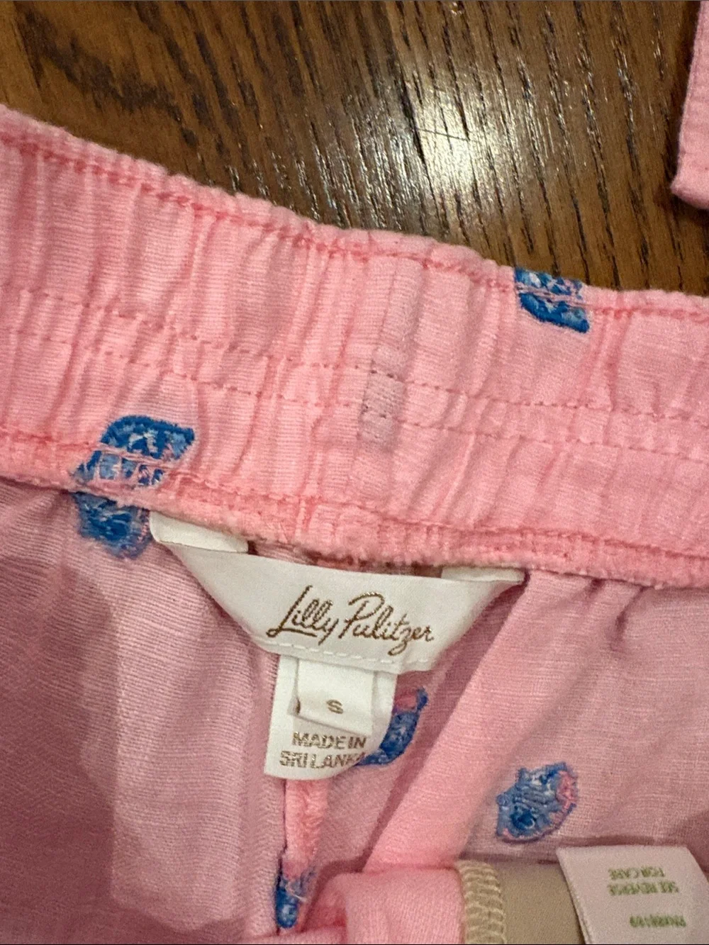Women’s Lilly Pulitzer top and shorts